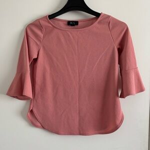 BCX pink blouse